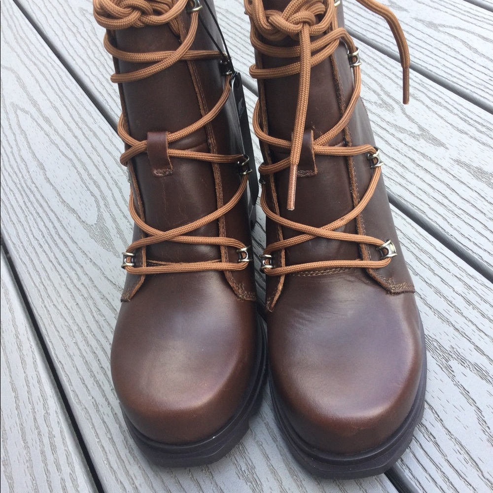 SOREL JOAN OF ARCTIC WEDGE III LACE BOOTIE - Picture 8 of 11